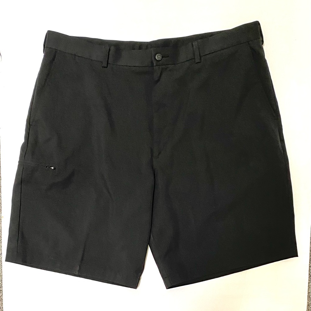 Grand Slam Black Flat Front Men's Golf Shorts 40